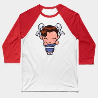 Street Fighter Babies: Chun Li Baseball T-Shirt